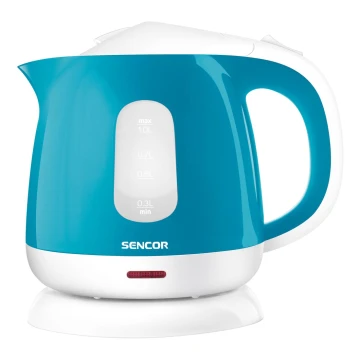 Sencor - Wasserkocher 1 l 1100W/230V türkis