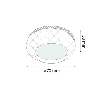 SET 2x LED-Orientierungslicht mit Touch-Funktion LED/4,5V/3xAAA