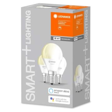 SET 3x LED-Dimmbirne SMART+ E14/5W/230V 2,700K - Ledvance