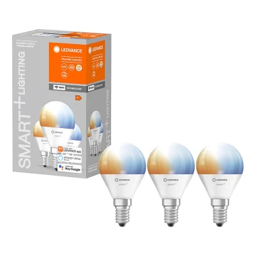 SET 3x LED-Dimmbirne SMART+ E14/5W/230V 2700K-6500K - Ledvance