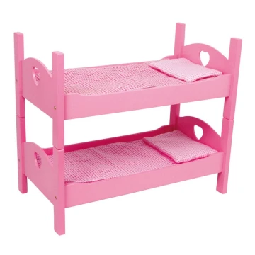 Small Foot - Stockbett für Puppen rosa