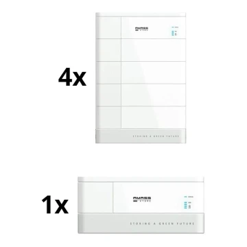 Solarkit: Batteriemodul AMASSTORE 10,24kWh +Basis mit Steuereinheit