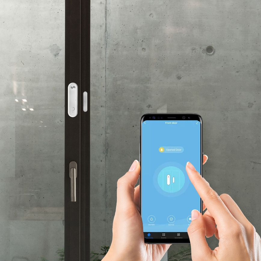 Tür-/Fensteralarm 2xAAA Wi-Fi Tuya