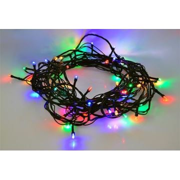 LED Weihnachtskette für Außen 200xLED/230V 20m IP44 farbig