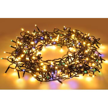 Outdoor Weihnachtskette 400xLED/8 Funktionen 25m Wi-Fi Tuya IP44 multicolor/warmweiß