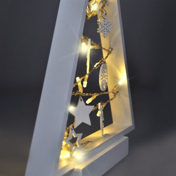 LED Weihnachtsdekoration 15xLED/2xAA