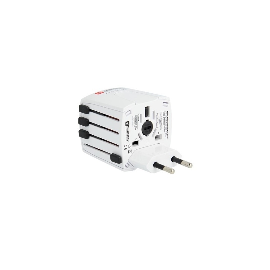 Universeller USB-Reiseadapter 230V