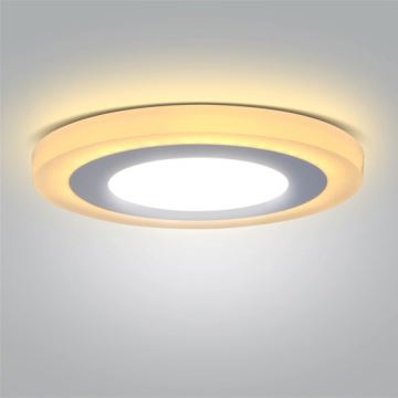 LED Einbauleuchte LED/6W+1xLED/3W 145 mm