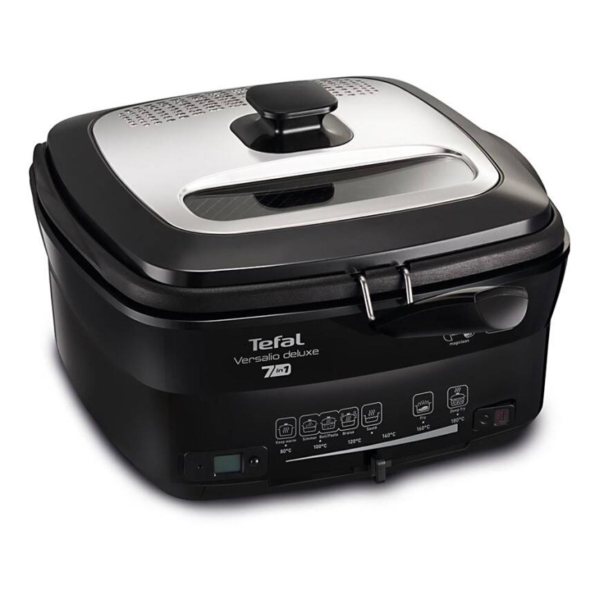 Tefal - Fritteuse 2 l VERSALION DE LUXE 7in1 1600W/230V schwarz