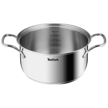 Tefal - Kasserolle mit Deckel INTUITION 20 cm