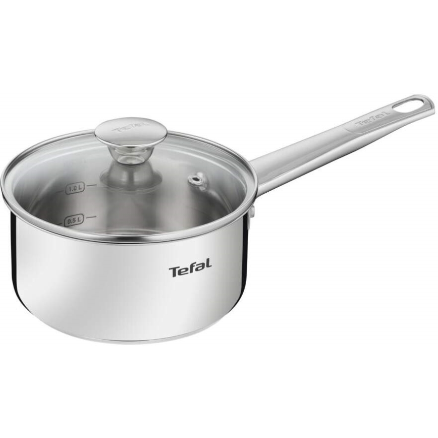 Tefal - Kochgeschirr-Set 10 Stk. COOK EAT Edelstahl