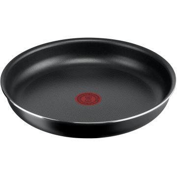 Tefal - Kochgeschirr-Set 10 Stk. INGENIO EASY COOK & CLEAN BLACK