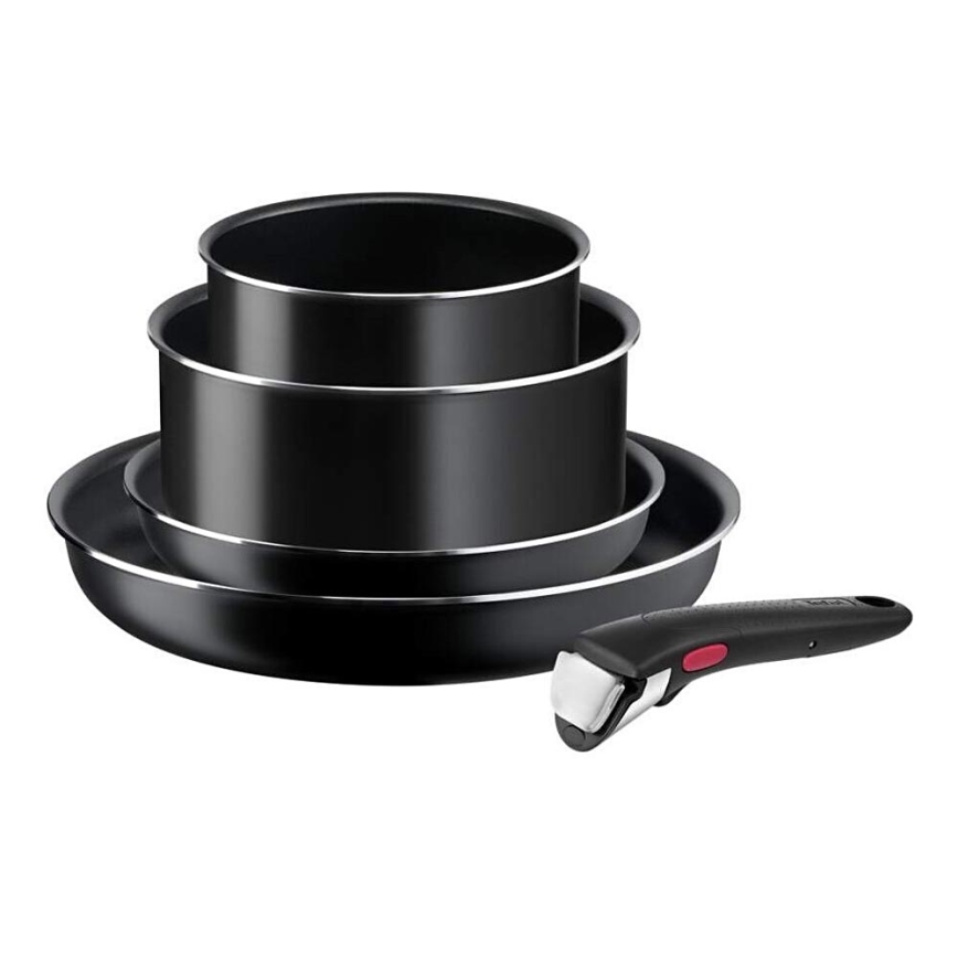 Tefal - Kochgeschirr-Set INGENIO XL FORCE mit Titanoberfläche 5 Stk.