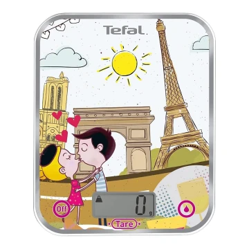 Tefal - Küchenwaage OPTISS PARIS 2xAAA