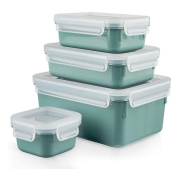 Tefal - Lebensmittelbehälter-Set 4 Stk. MSEAL COLOR grün