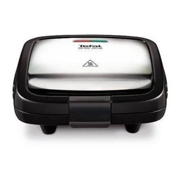 Tefal - Sandwichmaker CROC TIME 700W/230V schwarz/Chrom