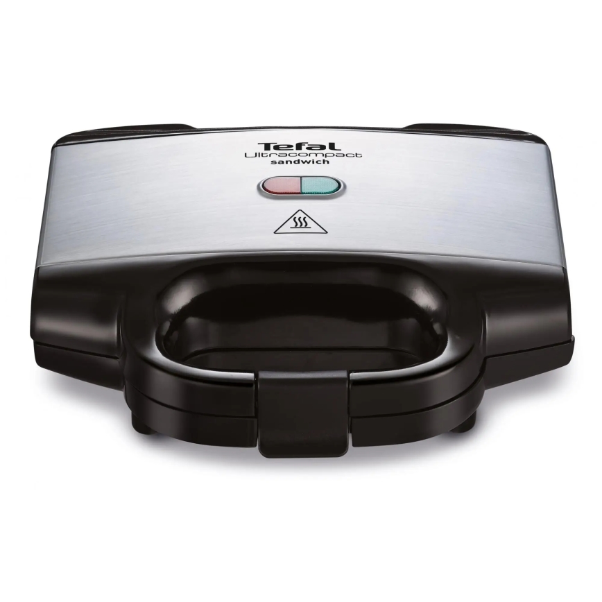 Tefal - Sandwichmaker ULTRACOMPACT 700W/230V schwarz/Chrom