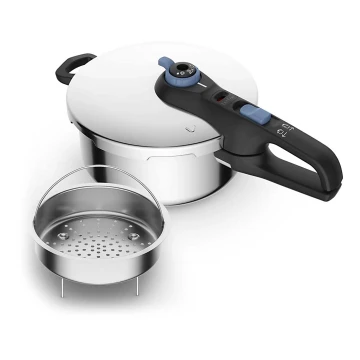 Tefal - Schnellkochtopf 4 l SECURE TRENDY Edelstahl