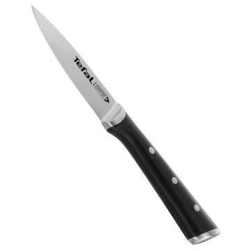 Tefal - Tranchiermesser aus rostfreiem Stahl ICE FORCE 9 cm Chrom/schwarz