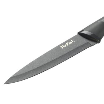 Tefal - Universalmesser aus Edelstahl FRESH KITCHEN 12 cm grau/grün