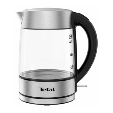 Tefal - Wasserkocher GLASS 1,7 l  2200W/230V Chrom