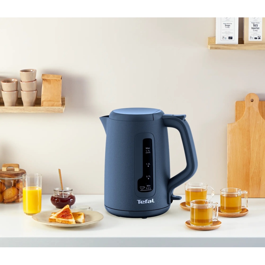 Tefal - Wasserkocher MORNING 1,7 l 2400W/230V blau