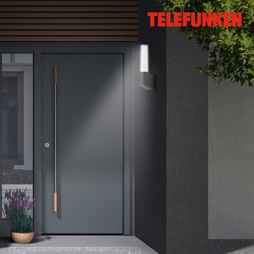 Telefunken 311305TF - LED-Wandleuchte für den Außenbereich LED/8W/230V IP44