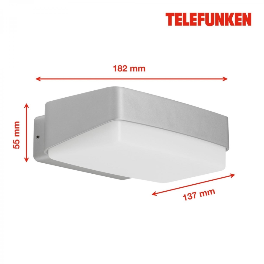 Telefunken 312204TF - LED-Wandleuchte für den Außenbereich LED/14W/230V IP44