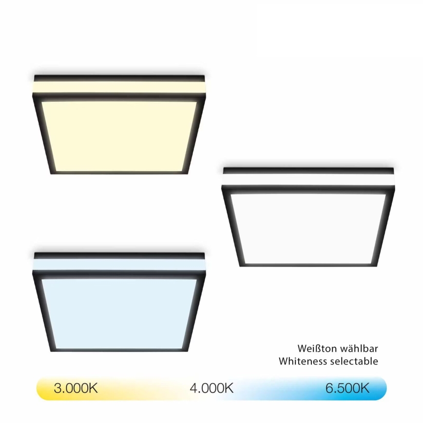 Telefunken 321305TF - Dimmbare LED-RGBW-Deckenleuchte LED/18W/230V 3000-6500K + Fernbedienung