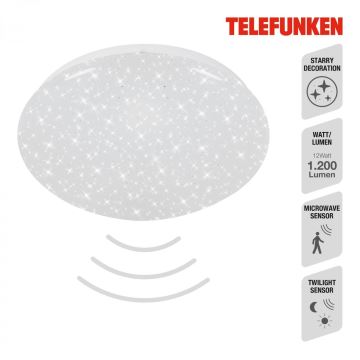 Telefunken 601706TF - LED-Deckenleuchte mit Sensor LED/12W/230V d 27 cm