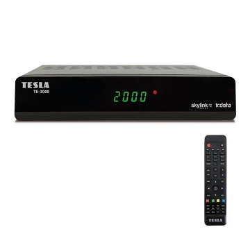 TESLA Electronics - Satelliten-Receiver 2xAAA + Fernbedienung