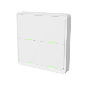 TESLA Smart - Smart Wireless Home Schalter 4P 1xCR2430 ZigBee
