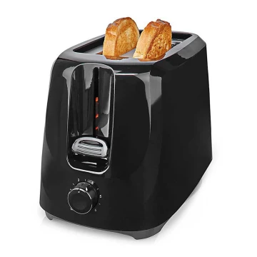 Toaster mit zwei Öffnungen 700W/230V schwarz