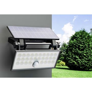 Top Light - LED-Solarwandstrahler mit Sensor HELEON PRO LED/8W/3,7V IP65 4000K