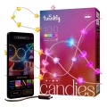 Twinkly - Dimmbare LED-RGB-Weihnachtskette CANDIES 100xLED 8 m USB Wi-Fi