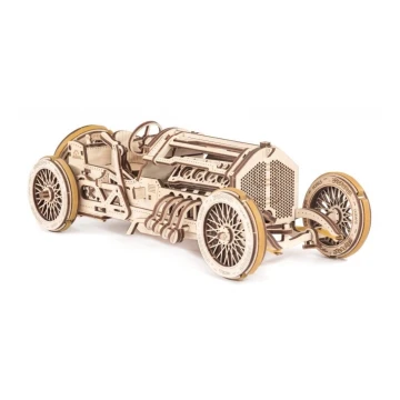 Ugears - Mechanisches 3D-Holzpuzzle U9 Auto Grand Prix