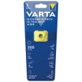Varta 18631201401 - Dimm- und aufladbare LED-Stirnlampe OUTDOOR SPORTS LED/5V IPX4 gelb