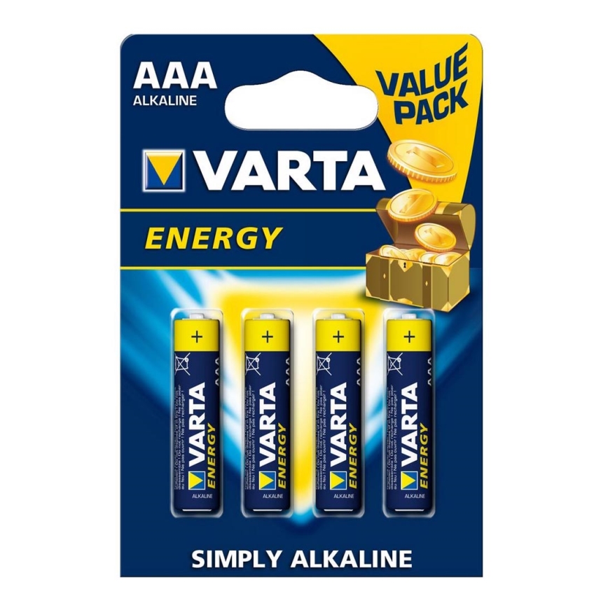 Varta 4103 - 4 St Alkalibatterie ENERGY AAA 1,5V