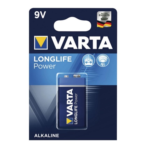 Varta 4922121411 - 1 Stk Alkalibatterie LONGLIFE 9V