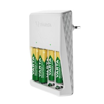 Varta 57657101451 - Batterieladegerät 4xAA/AAA 2100mAh 230V