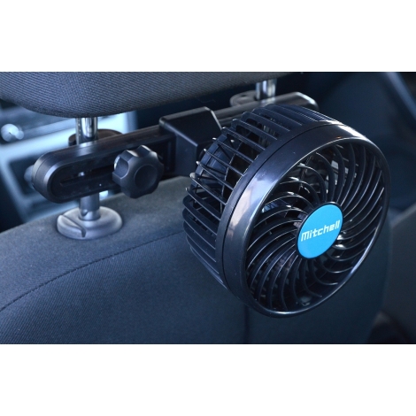 Auto-Ventilator 12v Dual rotierenden Köpfe Silent 360 Grad
