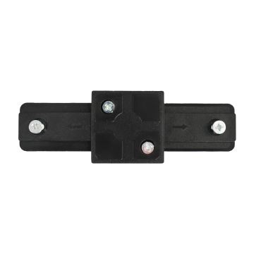 Verbinder für Leuchten im Stromschienensystem CONNECTOR RS BLACK flacher Typ