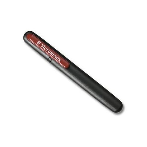 Victorinox - Messerschärfer 23 cm schwarz/rot