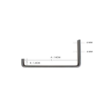 Wandablage 16x60 cm Fichte