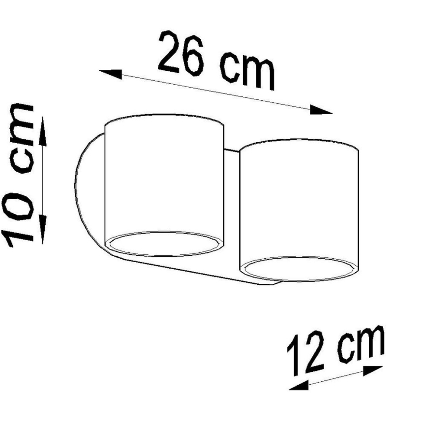 Wandbeleuchtung ORBIS 2xG9/40W/230V