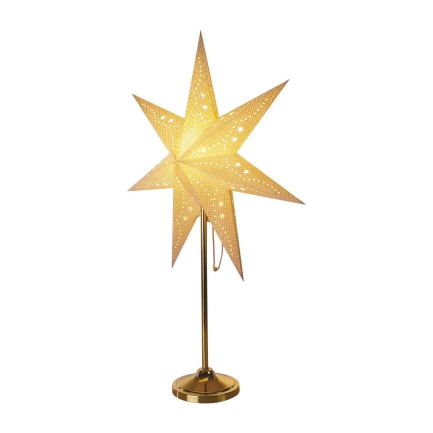 Weihnachtsdekoration 1xE14/25W/230V d. 45 cm golden