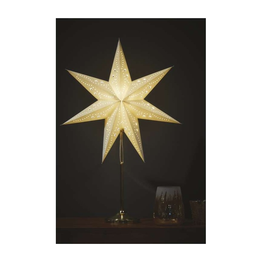 Weihnachtsdekoration 1xE14/25W/230V d. 45 cm golden