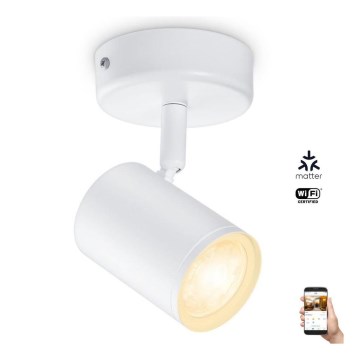 WiZ - LED dimmbare Strahler IMAGEO 1xGU10/4,9W/230V 2700-6500K CRI 90 Wi-Fi weiß