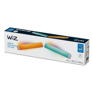 WiZ - SET 2x Dimmbare LED-RGBW-Lampe BAR LED/5,5W/230V 2200-6500K Wi-Fi
