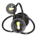 Wofi 4014-205 - LED-Wandleuchte NANCY 2xG9/3,5W/230V schwarz/glänzendes Chrom